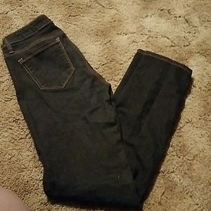 Dark grey skinny jeans